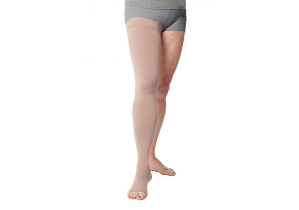 ExoStrong Flat-Knit Thigh-High Stocking