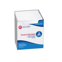 Dynarex Sterile Gauze Sponges 4 x 4 12 Ply (24/Bx)