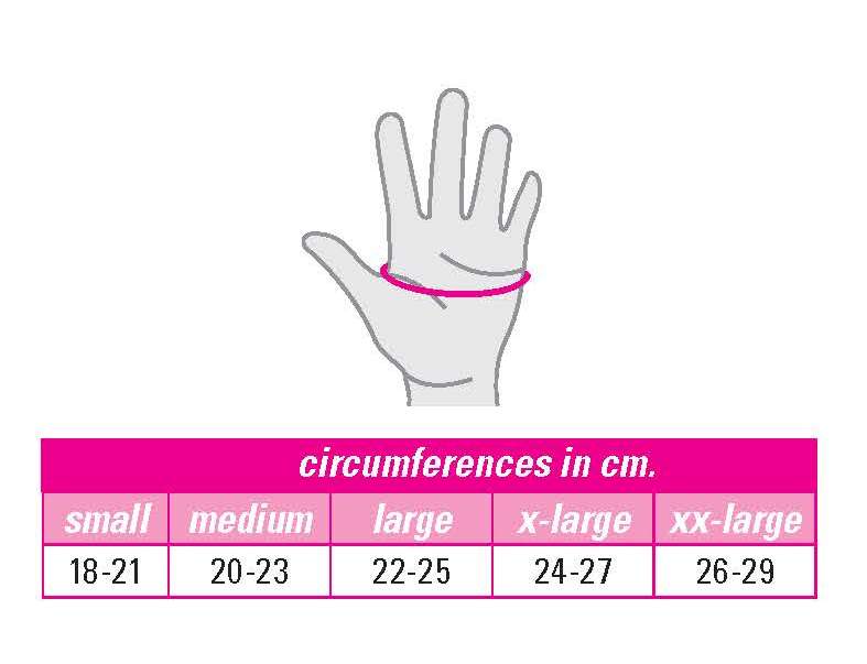 circaid® glove - Additional compression for the fingers